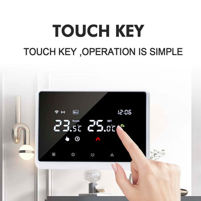 New Tuya Wifi Heating Thermostat Gas Boiler Smart Home Wireless Thermostats Smart Battery Operated Smart Life Alexa Google Home