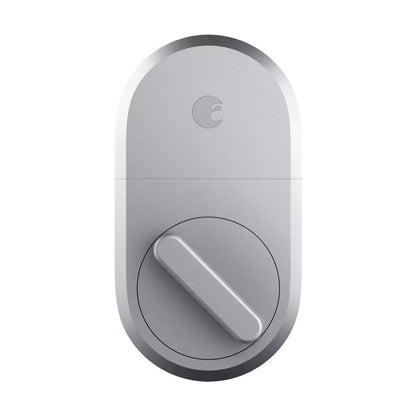 Bluetooth Smart Lock Silver (Retrofits over Existing Deadbolt)